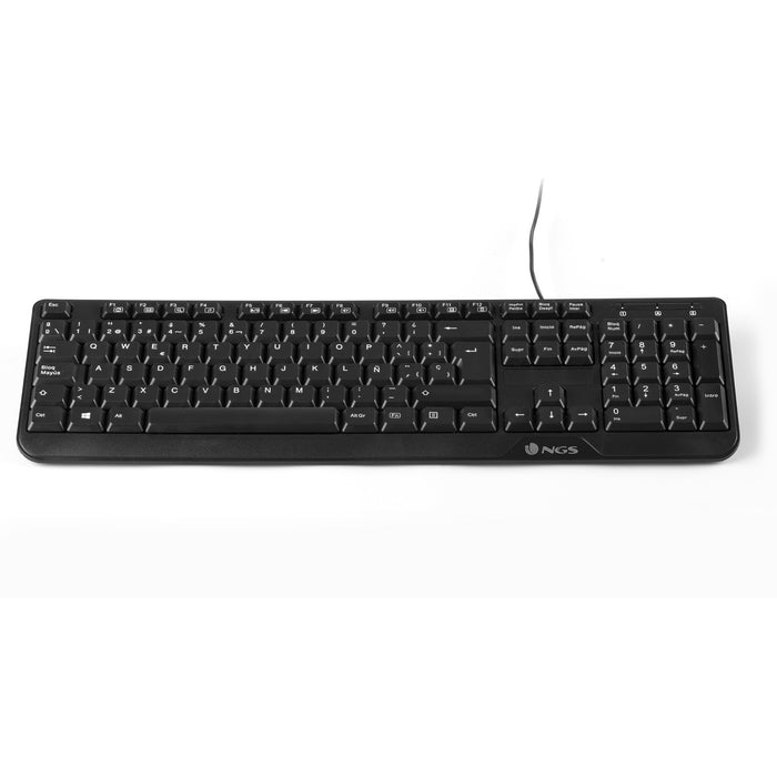 EAN 8435430618440 - NGS FunkyV3, QWERTY, PT teclado Hogar USB Portugués Negro imagen 3