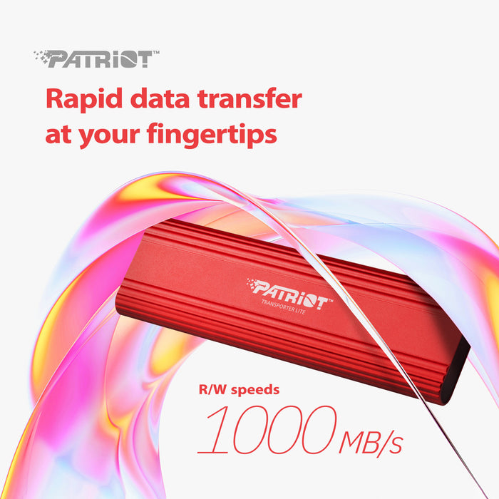 EAN 4711378428025 - Patriot Memory Transporter Lite 4 TB USB Tipo C 3.2 Gen 2 (3.1 Gen 2) Rojo imagen 6