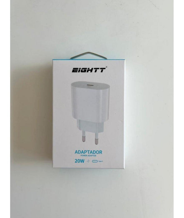 EAN 8425402168691 - Eightt ECW-20W cargador de dispositivo móvil Smartphone Blanco Corriente alterna Interior imagen 2