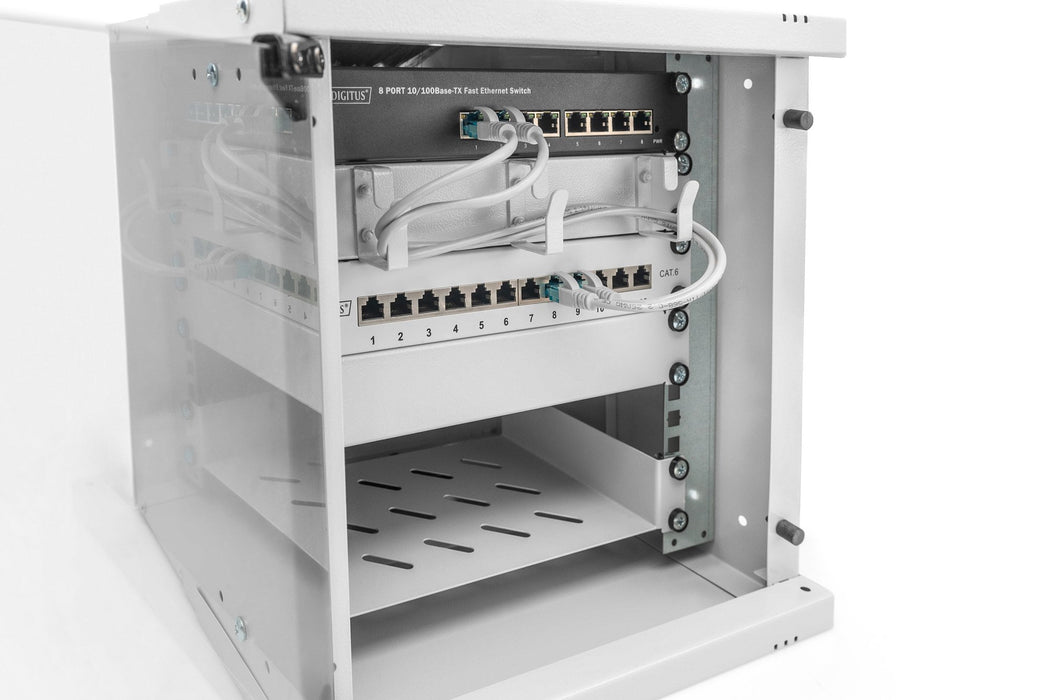 EAN 4016032493624 - Digitus DN-49100 armario rack 6U Bastidor de pared Gris imagen 3