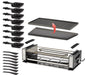 EAN 4011689487309 - Unold 48730 parrilla de interior 8 personas(s) 1200 W Negro, Acero inoxidable imagen 5