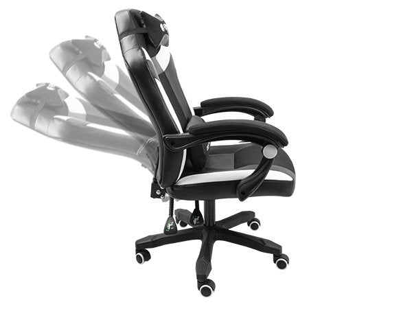 EAN 5901969426809 - FURY Avenger M+ Silla para videojuegos universal Asiento acolchado Negro, Blanco imagen 3