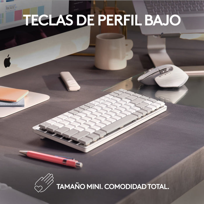 EAN 5099206103306 - Logitech Master 920-010799 teclado Oficina RF Wireless + Bluetooth QWERTY Internacional de EE.UU. Gris imagen 5