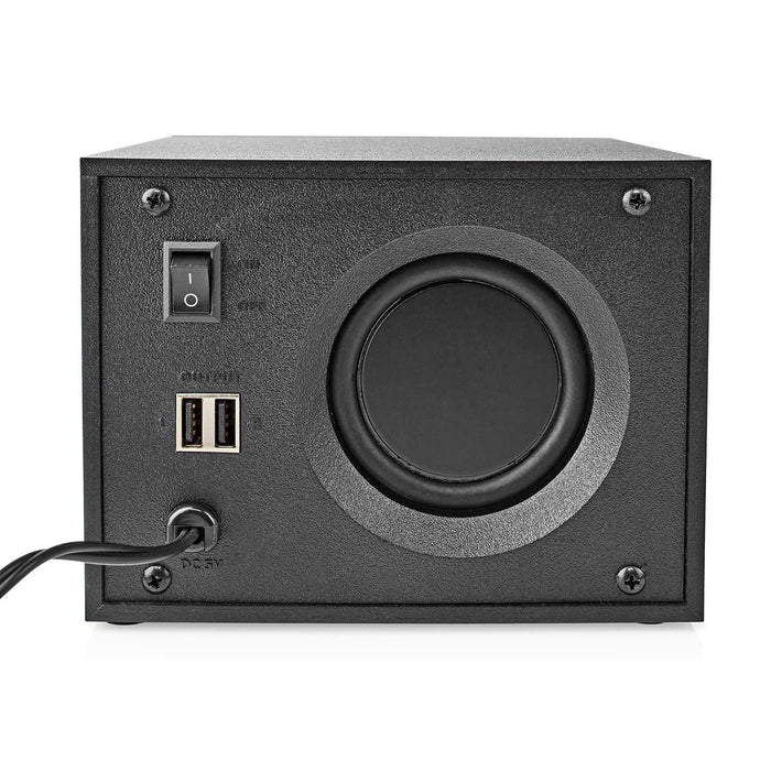 EAN 5412810411290 - Nedis GSPR31021BK altavoz De 2 vías Negro Alámbrico 11 W imagen 6