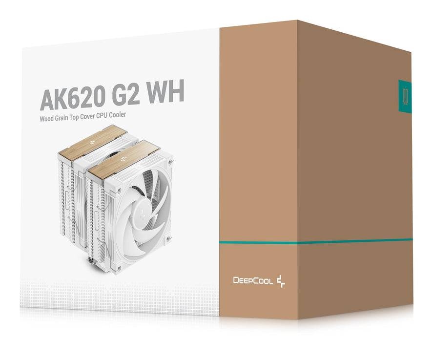 EAN 6933412729709 - DeepCool AK620 G2 WH Procesador Refrigerador de aire 12 cm Blanco 1 pieza(s) imagen 9