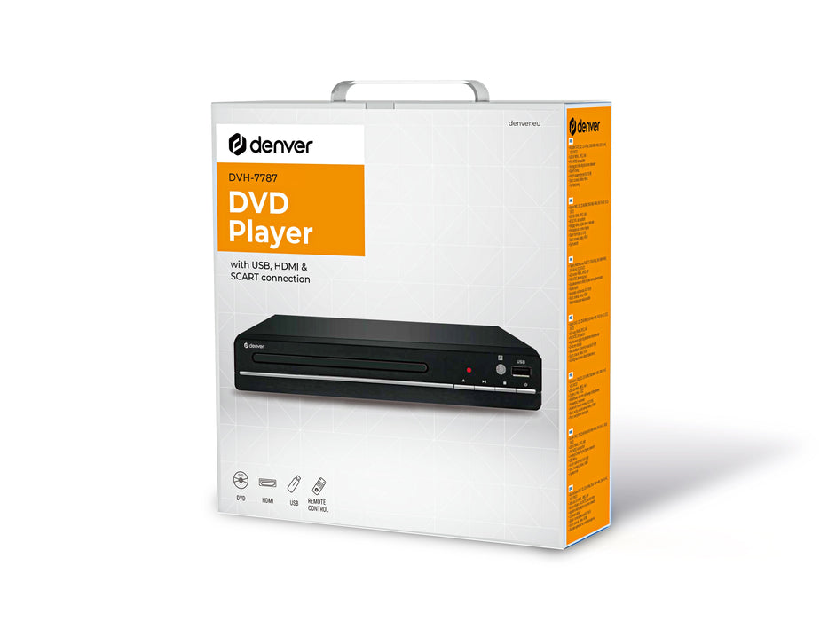 EAN 5706751041341 - Denver DVH-7787MK3 Reproductor de DVD Negro imagen 13