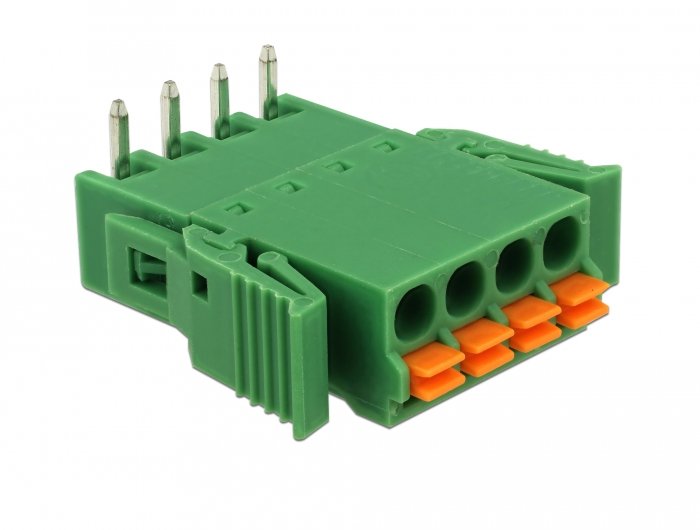 Terminalblock Set Für Platine 4 Pin 3,81 Mm Rastermass Horizontal