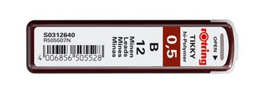 EAN 4006856505528 - Rotring Polymer Leads mina de repuesto B imagen 1