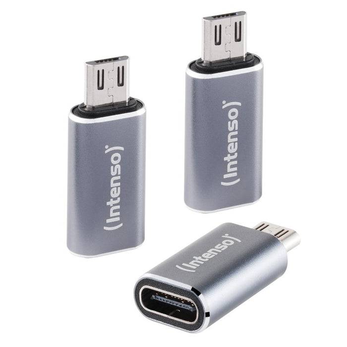 EAN 4034303038121 - Intenso 7600213 cambiador de género para cable Antracita imagen 1