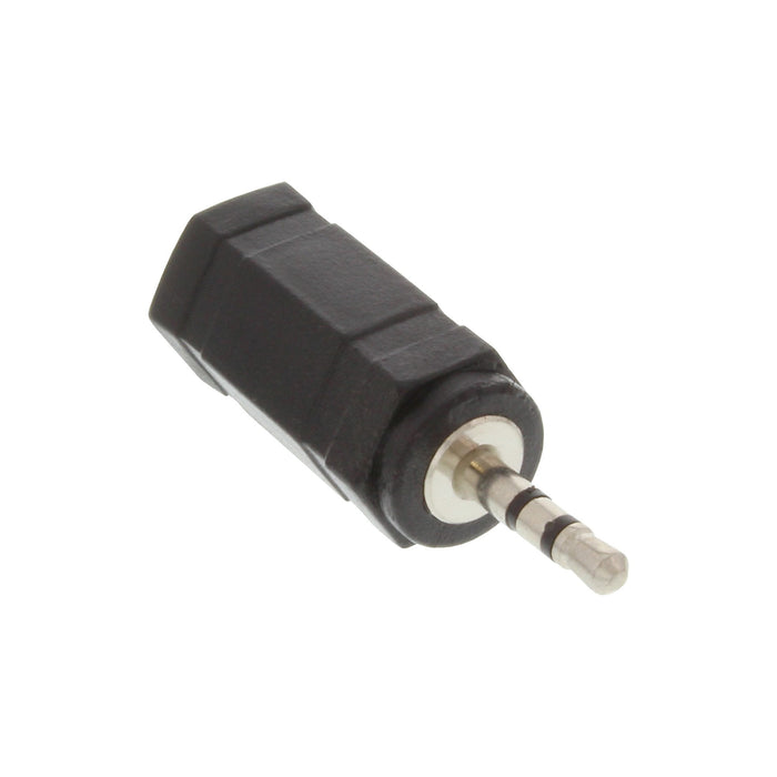 Adaptador De Audio Inline De 2,5 Mm Macho A Estéreo Hembra De 3,5 Mm