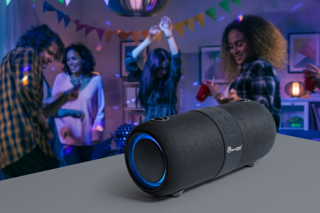 Wireless Speaker 2x7w   Technaxx Led