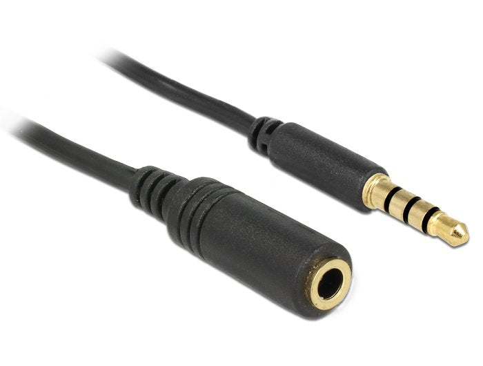 EAN 4043619846696 - DeLOCK 84669 cable de audio 5 m 3,5mm Negro imagen 1