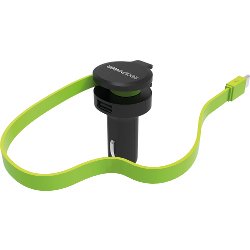 EAN 4040895005212 - RealPower 257636 cargador de dispositivo móvil Universal Negro, Verde Encendedor de cigarrillos Auto imagen 2