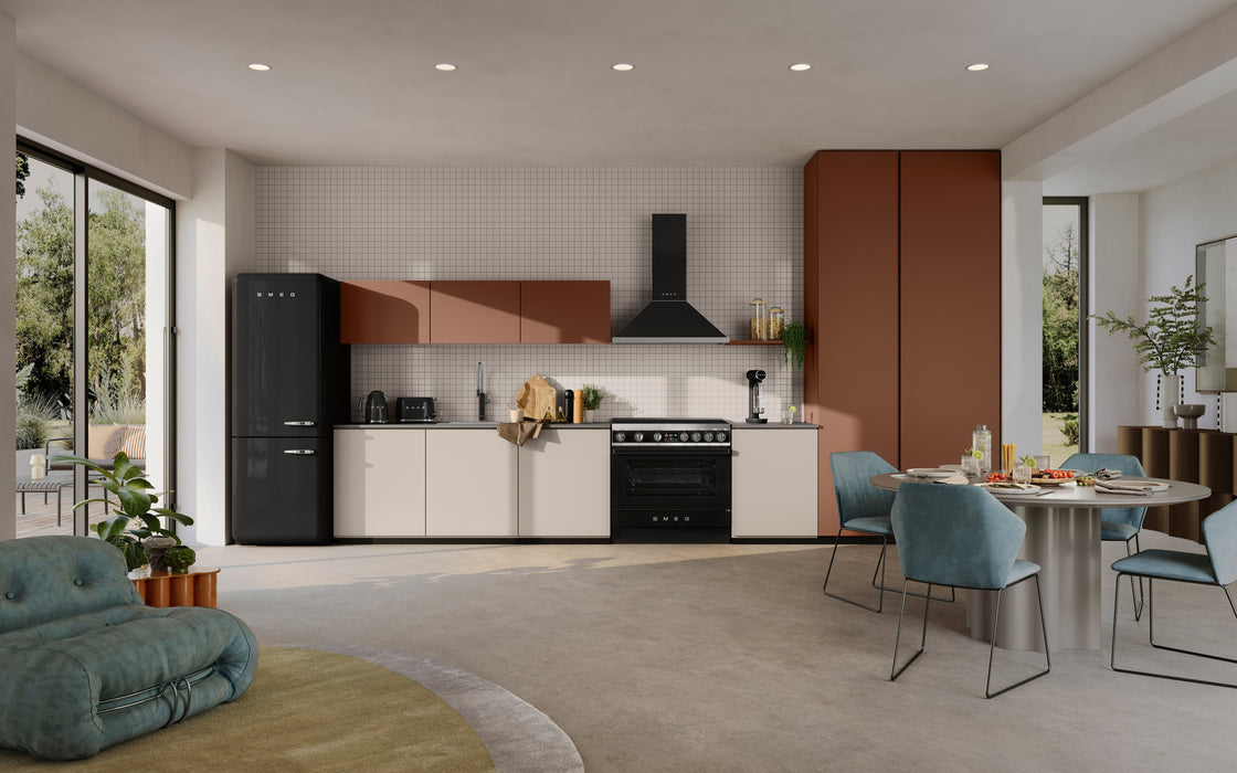 EAN 8017709187002 - Smeg TSF01BLEU tostadora 6 2 rebanada(s) 950 W Negro imagen 5