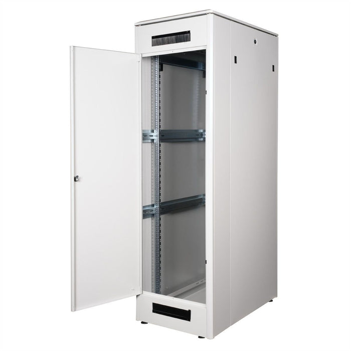 Roline 19-Zoll Netzwerkschrank Pro 42 He, 600x1000 Bxt Glastr Grau