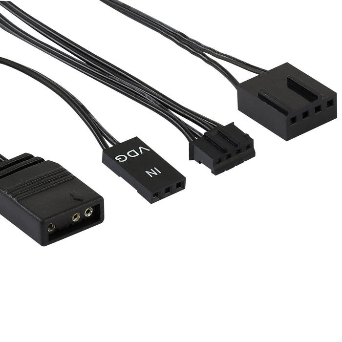 Pack 3 Ventiladores Aerocool Edge 14 Pro 14cm H66f Hub + Control Remoto