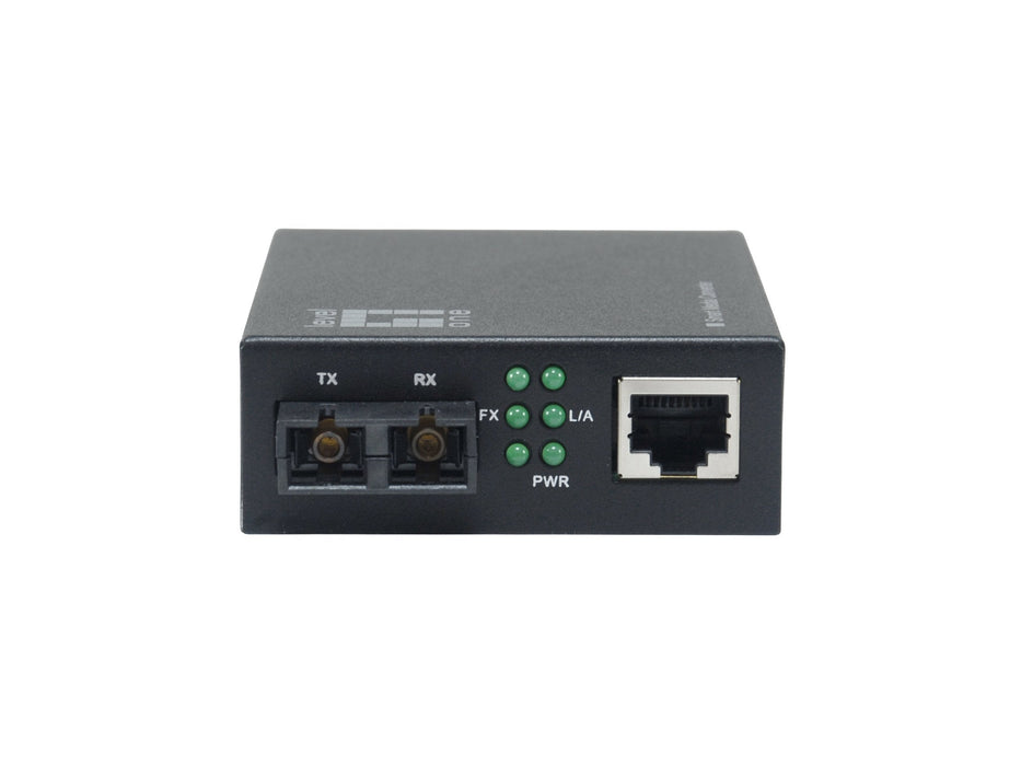 Levelone Media Convertidor Rj45->Sc Ge Mm Smart 850nm 500m
