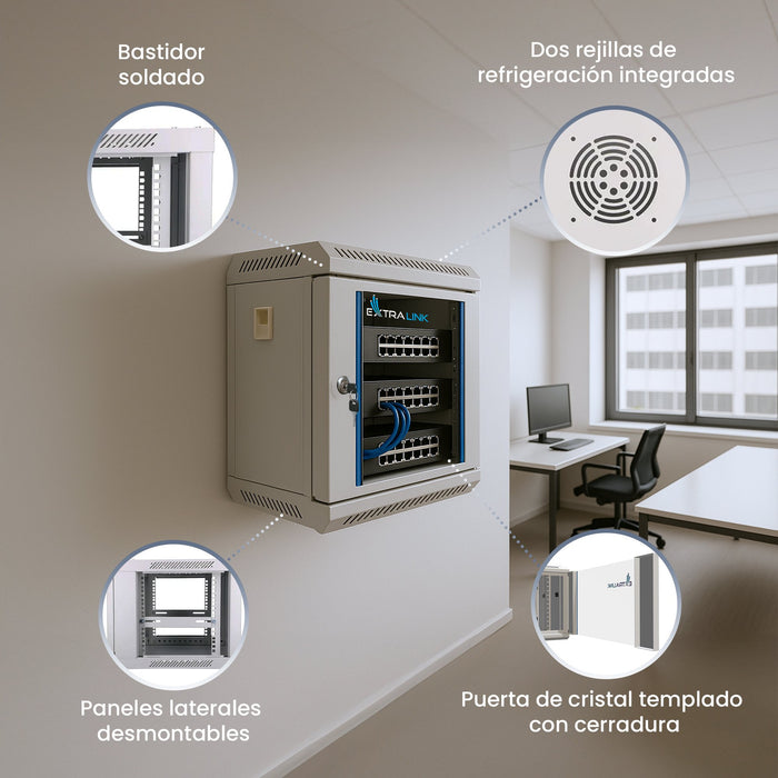 EAN 5903148914473 - Extralink EX.14473 armario rack Bastidor de pared imagen 13