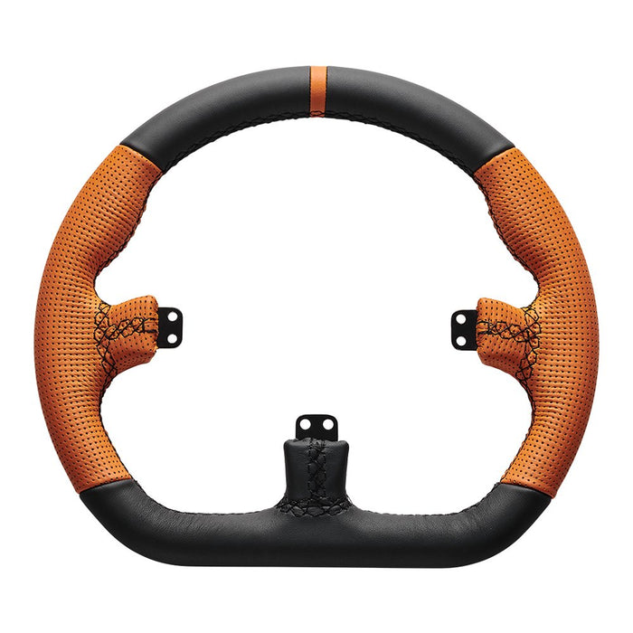 Asetek Simsports Gt Rim - Closed D, Leder - Orange