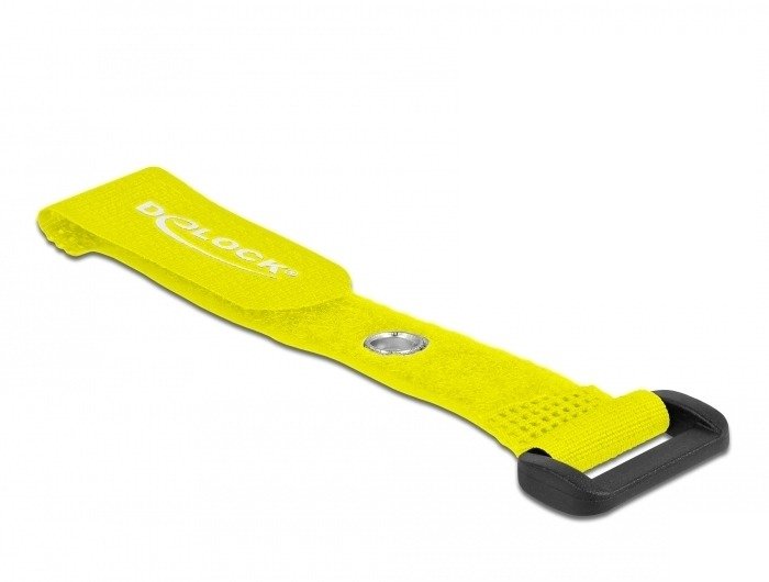 Delock 19540 Presilla Bridas Adherentes Para Cables Amarillo 5 Pieza(S)