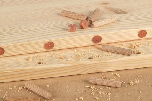 EAN 4006885291201 - wolfcraft GmbH 2912000 herramienta para fabricación de clavija de madera Centrador de clavijas imagen 2