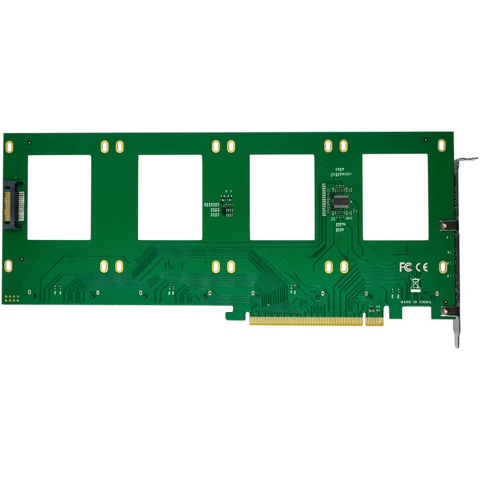 Inline Pcie Tarjeta A 4x Interno U.2 Nvme Sff-8639  Bifurcation - Pcie X16