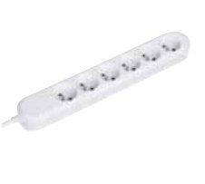 EAN 4016514007349 - Bachmann 381.247K base múltiple 1,5 m 6 salidas AC Blanco imagen 1