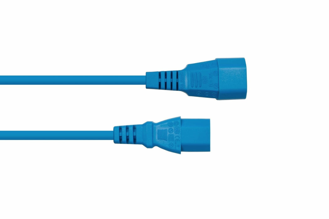 Kabelmeister Cable Alargador Iec C14 An C13 Azul 0,5m