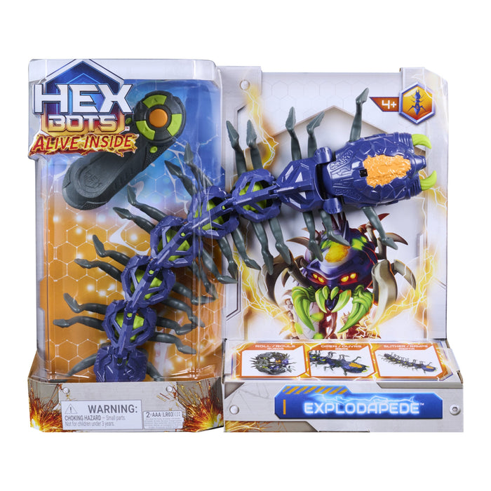 Spinmaster Hex Bots - Flitzender Tausendfüssler 6076554