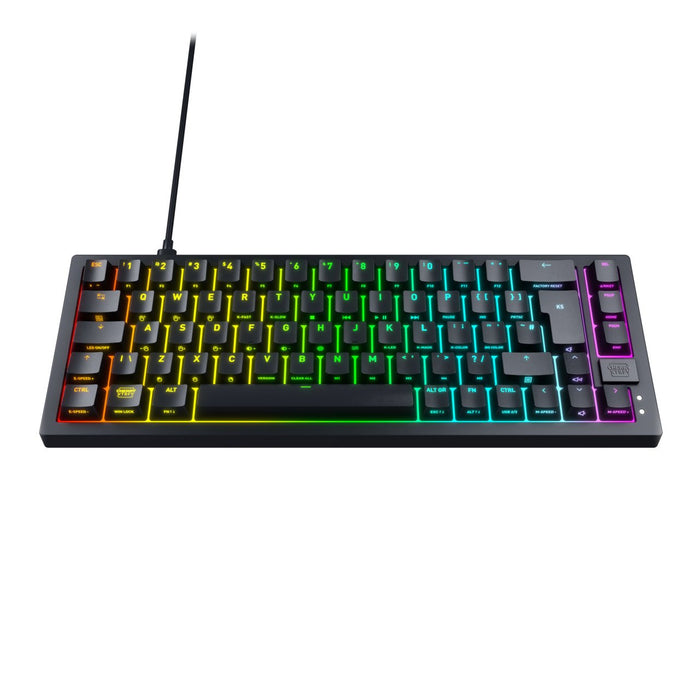 EAN 7340086914376 - CHERRY K5V2 Compact teclado Juego USB QWERTZ Alemán Negro imagen 4