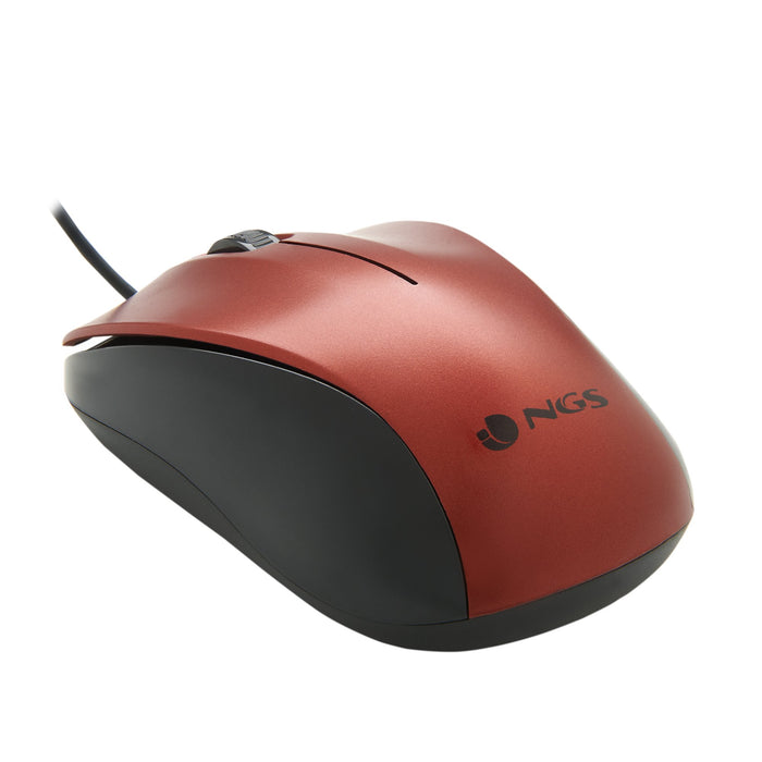EAN 8435430618822 - NGS CREW ratón Oficina Ambidextro USB tipo A Óptico 1200 DPI imagen 3