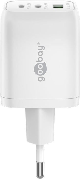 EAN 4040849647543 - Goobay 64754 cargador de dispositivo móvil Auriculares, Portátil, Smartphone Blanco Corriente alterna Car imagen 3