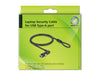 EAN 4043619209163 - Navilock 20916 cable antirrobo Negro 1,8 m imagen 3