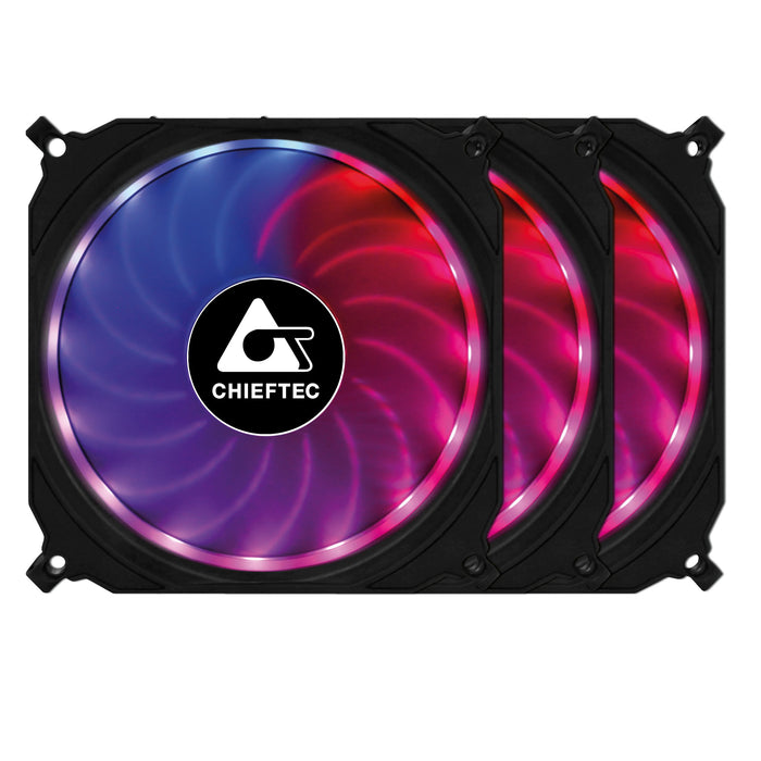 EAN 0753263075963 - Chieftec CF-3012-RGB sistema de refrigeración para ordenador Carcasa del ordenador Ventilador 12 cm Negro imagen 9