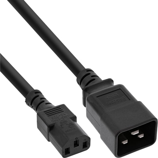 EAN 4043718256648 - InLine 16659E cable de transmisión Negro 3 m C13 acoplador C20 acoplador imagen 1