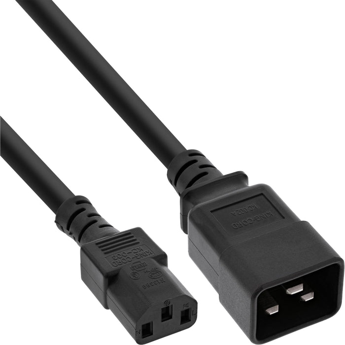 EAN 4043718256648 - InLine 16659E cable de transmisión Negro 3 m C13 acoplador C20 acoplador imagen 1