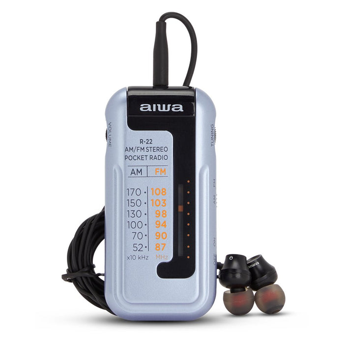 EAN 8435256897838 - Aiwa R-22SL radio Portátil Analógica Plata imagen 9