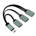 EAN 4052792048728 - LogiLink UA0315 hub de interfaz USB 3.2 Gen 1 (3.1 Gen 1) Type-C 5000 Mbit/s Negro, Gris imagen 1