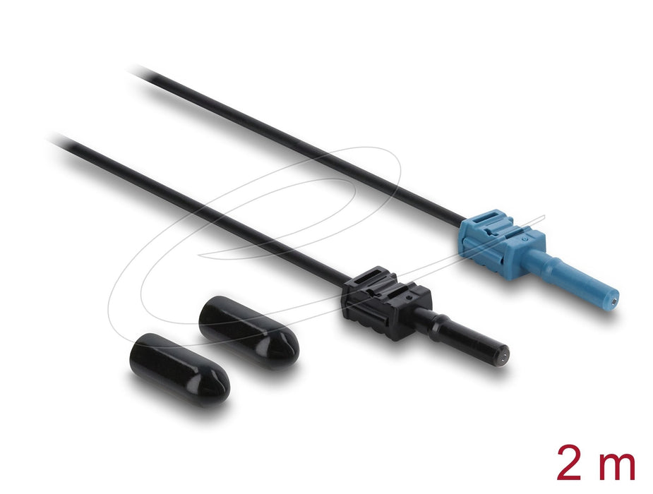 Delock Lwl Pof Kunstst. Cable Hfbr 4531-4533z Simpl St>St 2m