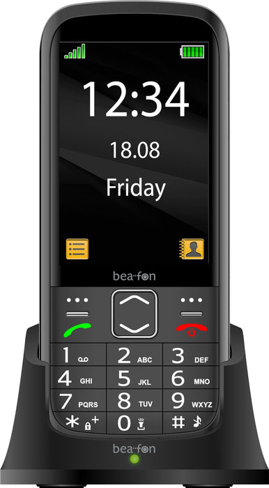 EAN 9120124820405 - Beafon SL270 8,89 cm (3.5") 136 g Negro, Plata Característica del teléfono imagen 3