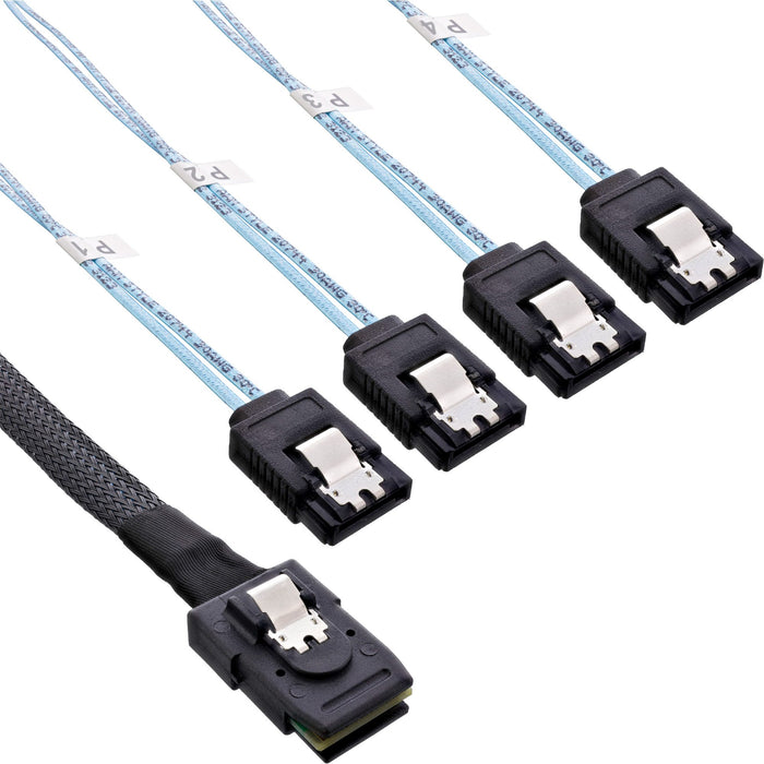 EAN 4043718113613 - InLine 27610 cable Serial Attached SCSI (SAS) 0,75 m Rojo imagen 1