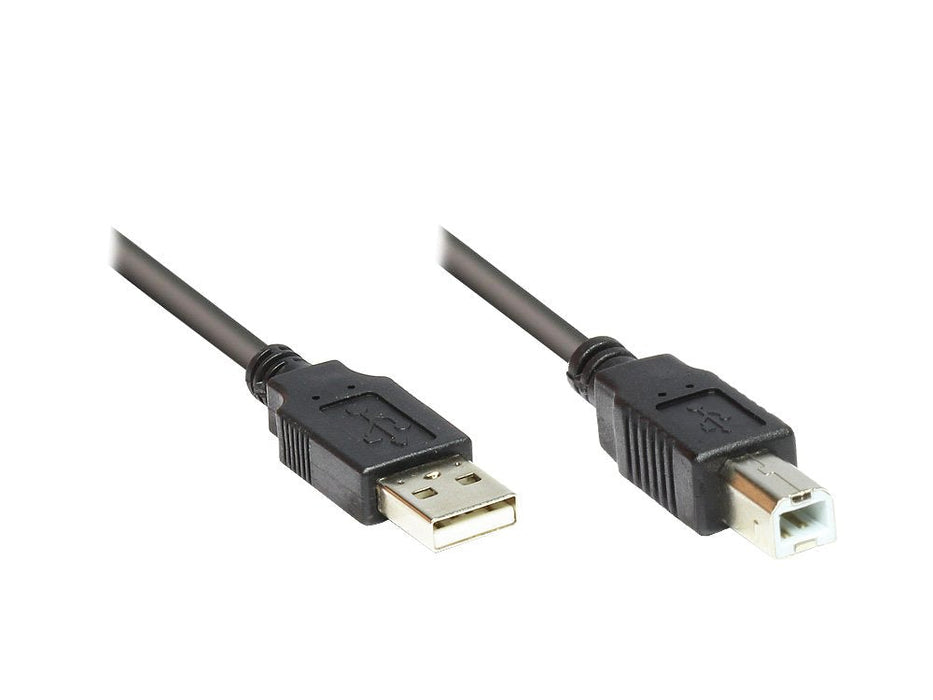 Good Connections Usb2.0 Cable A-B Negro. 0,25m