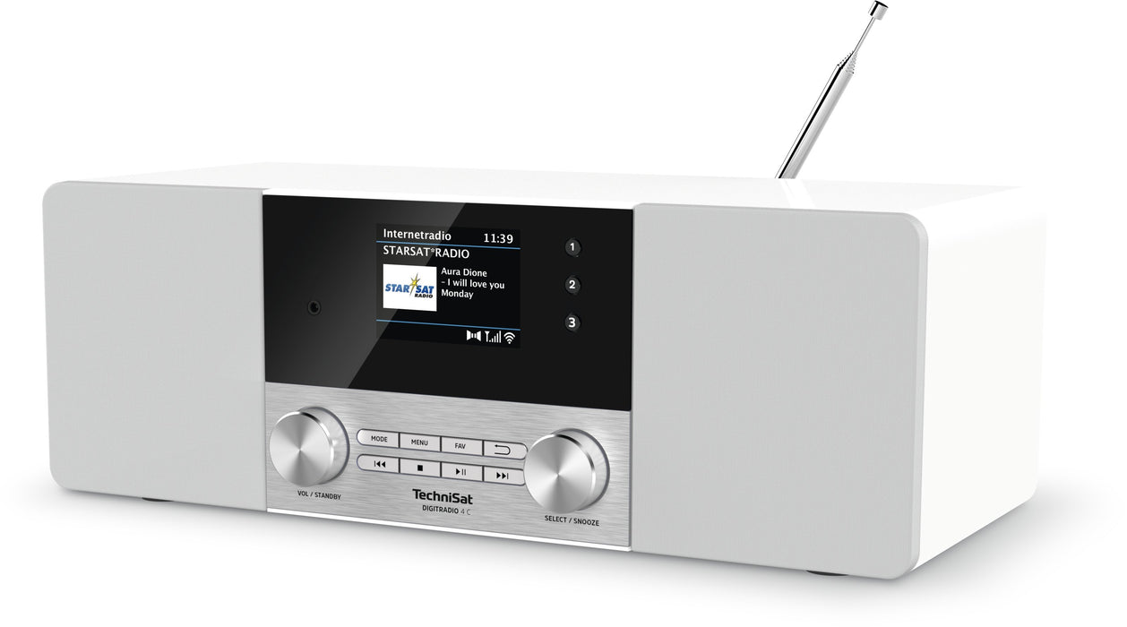 EAN 4019588139374 - TechniSat DigitRadio 4 C Analógico y digital 20 W DAB+, FM Plata Reproducción MP3 imagen 3