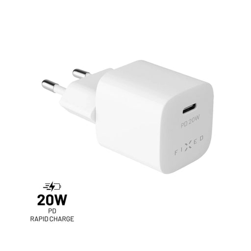 EAN 8591680137725 - FIXED FIXC20M-C-WH cargador de dispositivo móvil Universal Blanco Corriente alterna Carga rápida Interior imagen 1