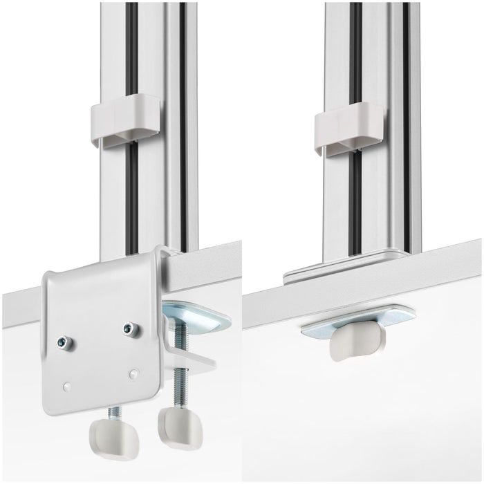 Startech.Com Six-Monitor Desk Mount W  Crossbar, Up To 32 In Screens 17.6lb - Befestigungskit - Für 6 Lcd-Displays - Säule, Dual