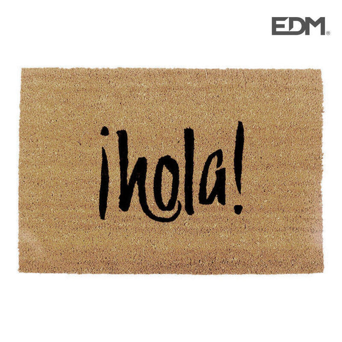 Felpudo 60x40cm Modelo Hola Edm