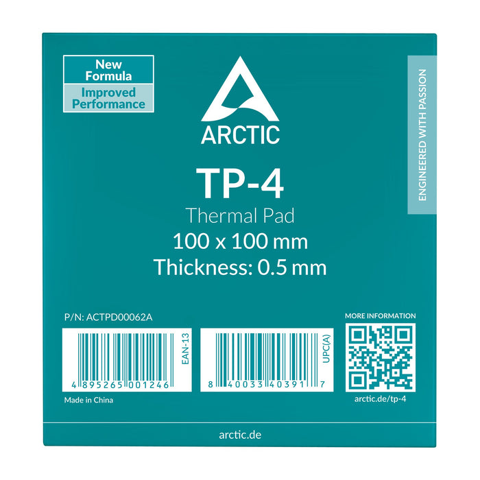 EAN 4895265001246 - ARCTIC TP-4 compuesto disipador de calor Parche térmico imagen 2