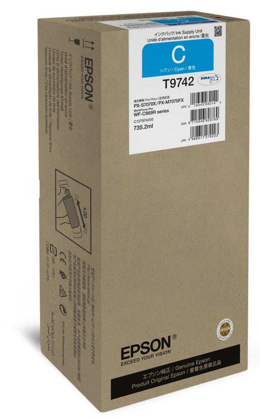 EAN 8715946728872 - Epson C13T97420N cartucho de tinta 1 pieza(s) Original Cian imagen 1