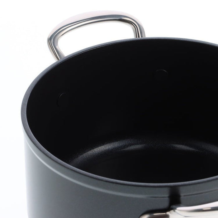 Greenpan Barcelona Pro Kasserolle 24cm Schwarz