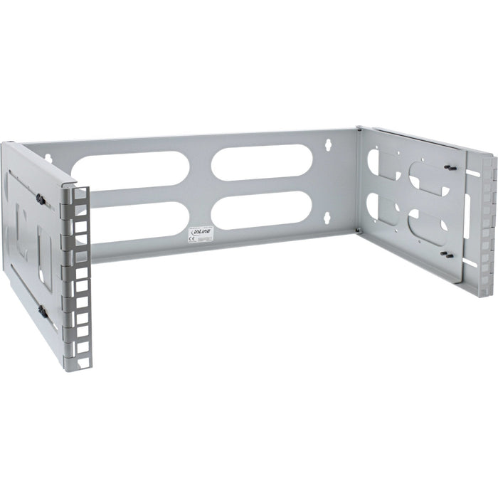 Rack Plegable Inline De 19", 4u, 24-40 Cm De Profundidad, Gris